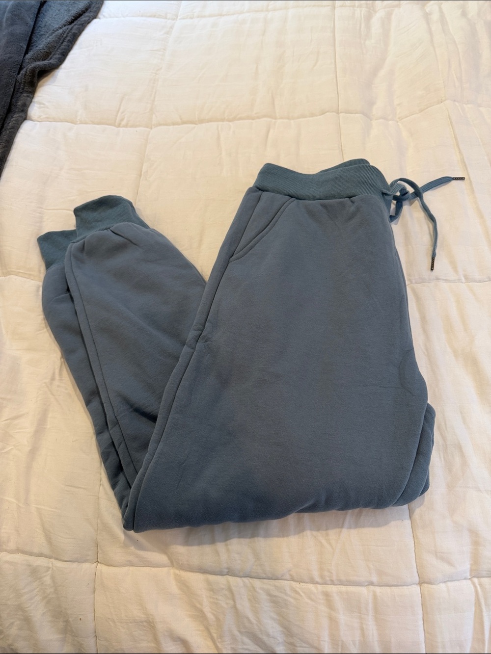 NWT Blue fleece lined Jogger Sweatpants
